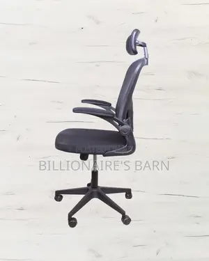 Comfy Grey Ergonomic Office Chair | Lumbar Support