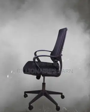 Comfy Black Ergonomic Mesh Office Chair | Mesh Backrest
