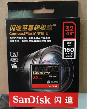 Sandisk 32gb/160mbs Extreme Pro Cf Card