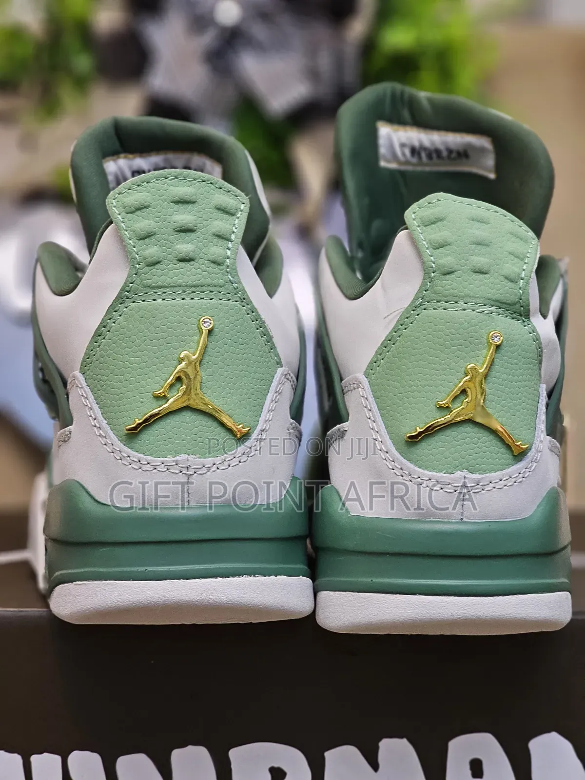 Jordan 4 Wet Cement "1st Leather "