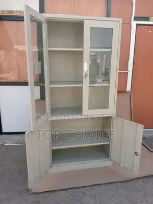 Office Cabinet With Glass Door