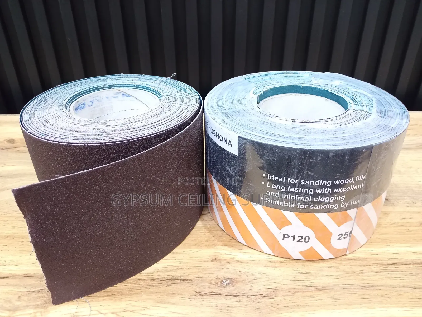 Sandpaper Roll