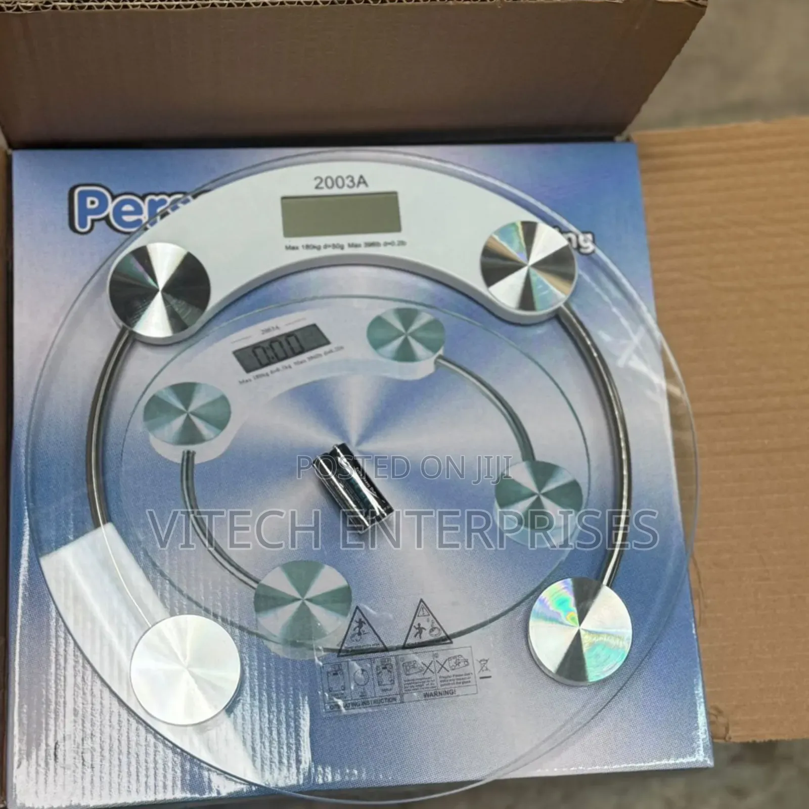 Glass Bathroom Scale