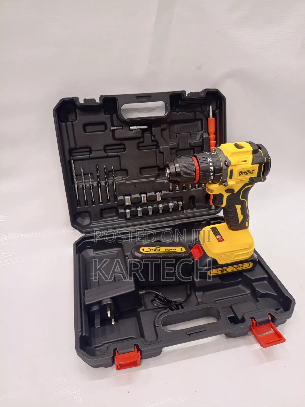 Dewalt 88v Multi-Function Drill Bit Set in Carry Case