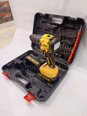 Dewalt 88v Cordless Drill Kit (2x Batteries + Charger + Bits)