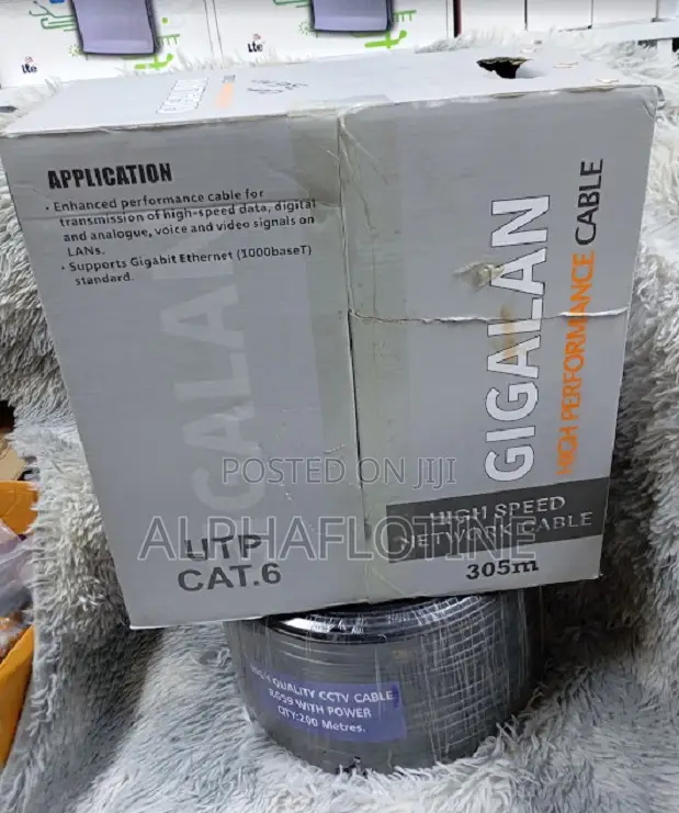 Cat 6 Utp Cable High Speed Network Lan Cables