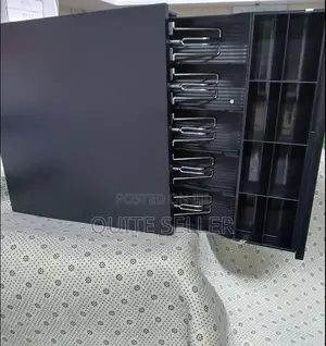 Cash Register Drawer (Pos) System, 5 Bill/ Coin, With Adjustable Slots