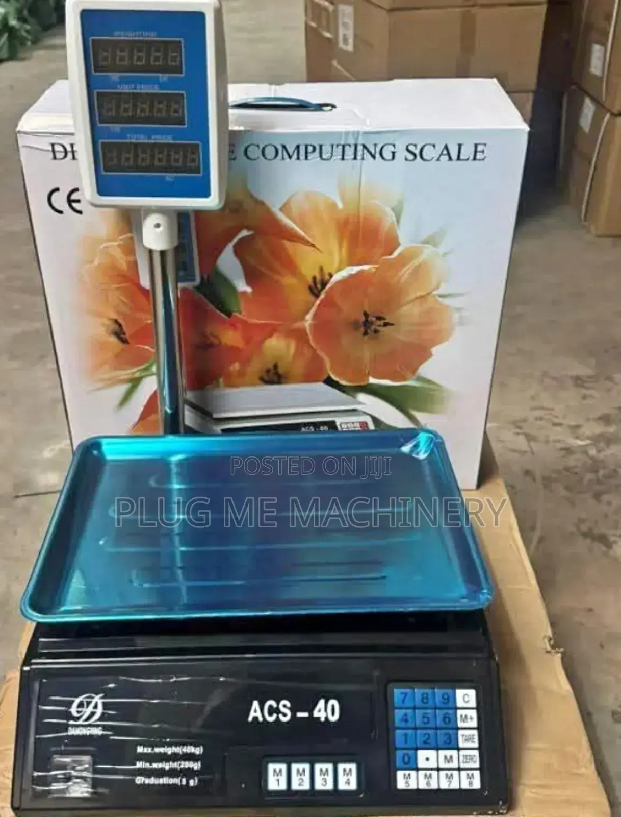 Acs 40kg With Display Pole/Accurate
