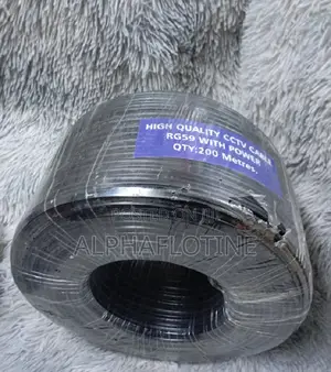 Rg 59 Cable 200 MTRS Long Transmits Both Data and Power