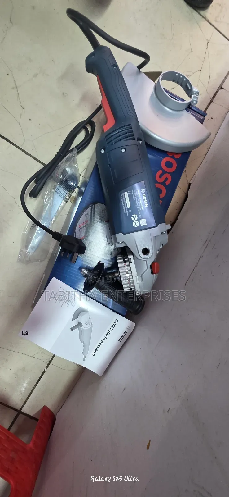 9inch Bosch Angle Grinder