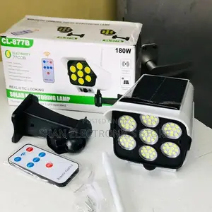 Solar Dummy Outdoor Fake Camera With Light 8 HRS Bulb Emergency Light