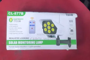 180w Solar Monitoring Lamp