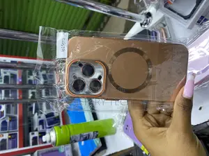 Waldeng iPhone 15 Pro Mag Case With Integrated Camera Lens Protector