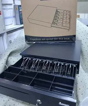 Pos Cash Drawer Box With 4 Bill and 5 Coin Secure Coin Organization
