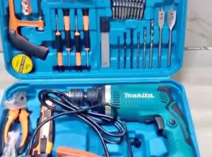 Electric Makita Drill Set/ Corded Electric Drill