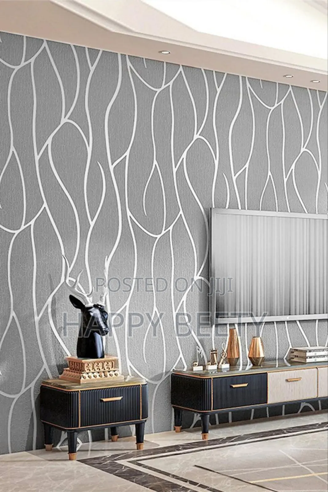 Revamp Your Space With Classy Modern Print Wallpapers