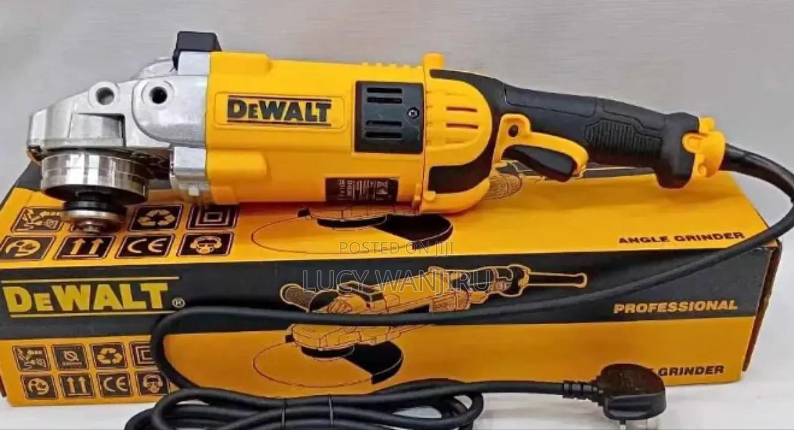 New Angle Grinder 9inch Dewalt