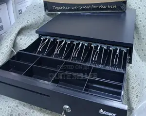5 Bill Steel Automatic Cash Drawer - Safe Box Provide Extra Storage