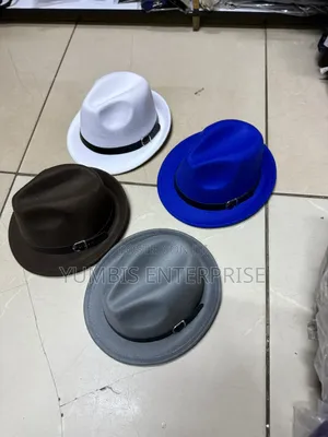 Small Brim Papa Fedora Hat at 600