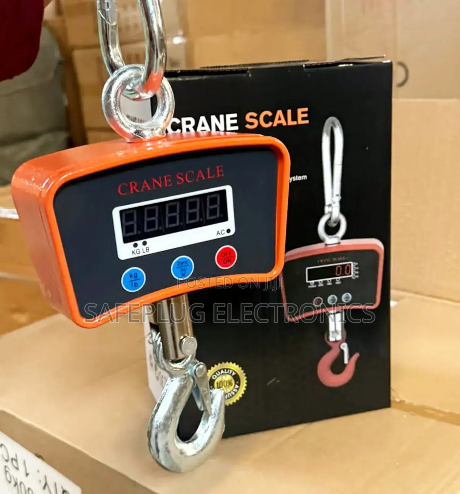 Crane Scale Max Capacity: 500kg – Handles Heavy Loads With Ease