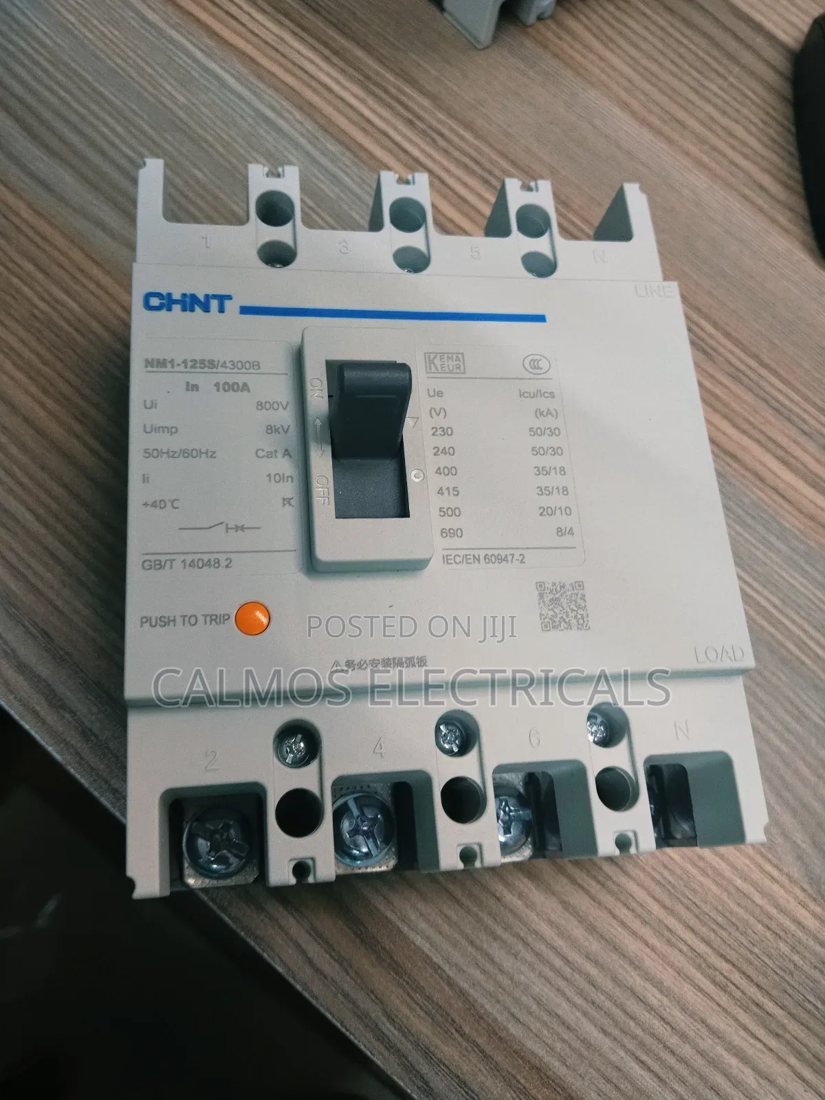 4pole McCb 100a