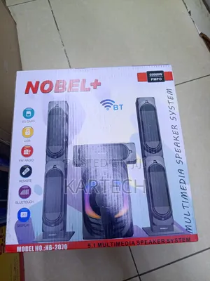 Nobel+ 5.1 Channel Multimedia Speaker System With Fm/Usb/Sd – Nb2070