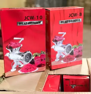 Model: JCW-10 Stainless Manual Meat Mincers/ Grinder (Size 8)