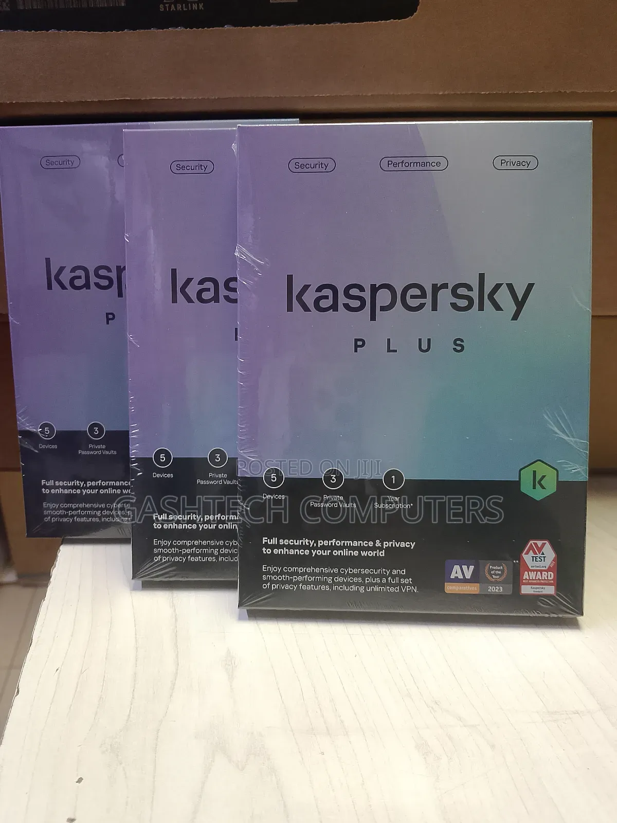 5 User Kaspersky Plus Internet Security