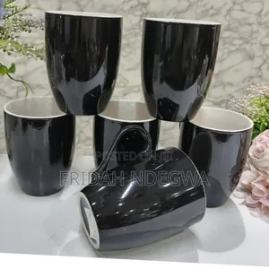 Black Ceramic Mugs