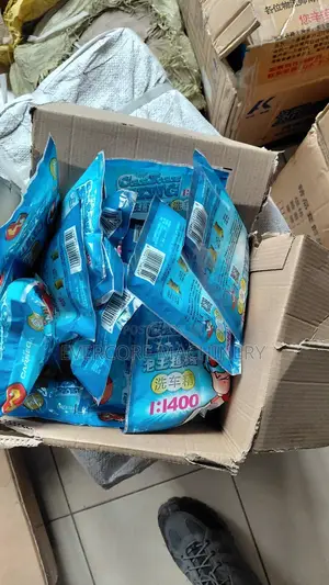 Carwash Soap Powder Packages