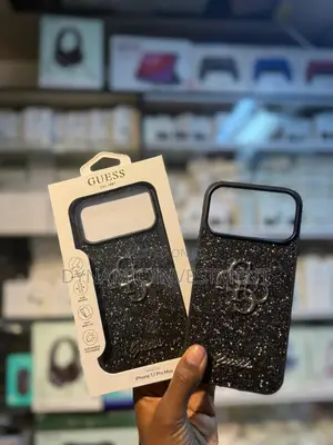 iPhone 17 Pro Max Guess Glitter Shockproof Hard Case/Cover