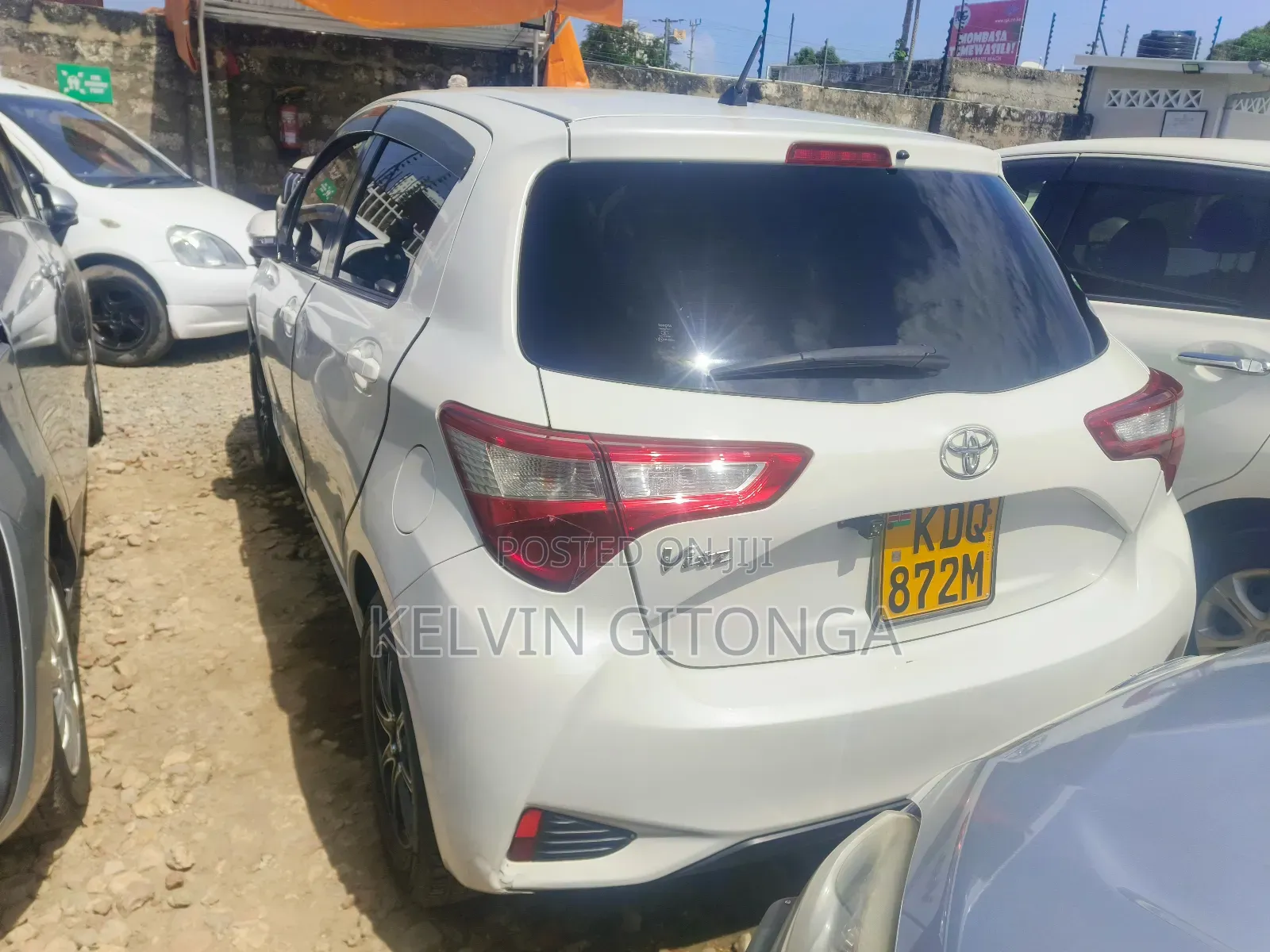 Toyota Vitz 2017 White
