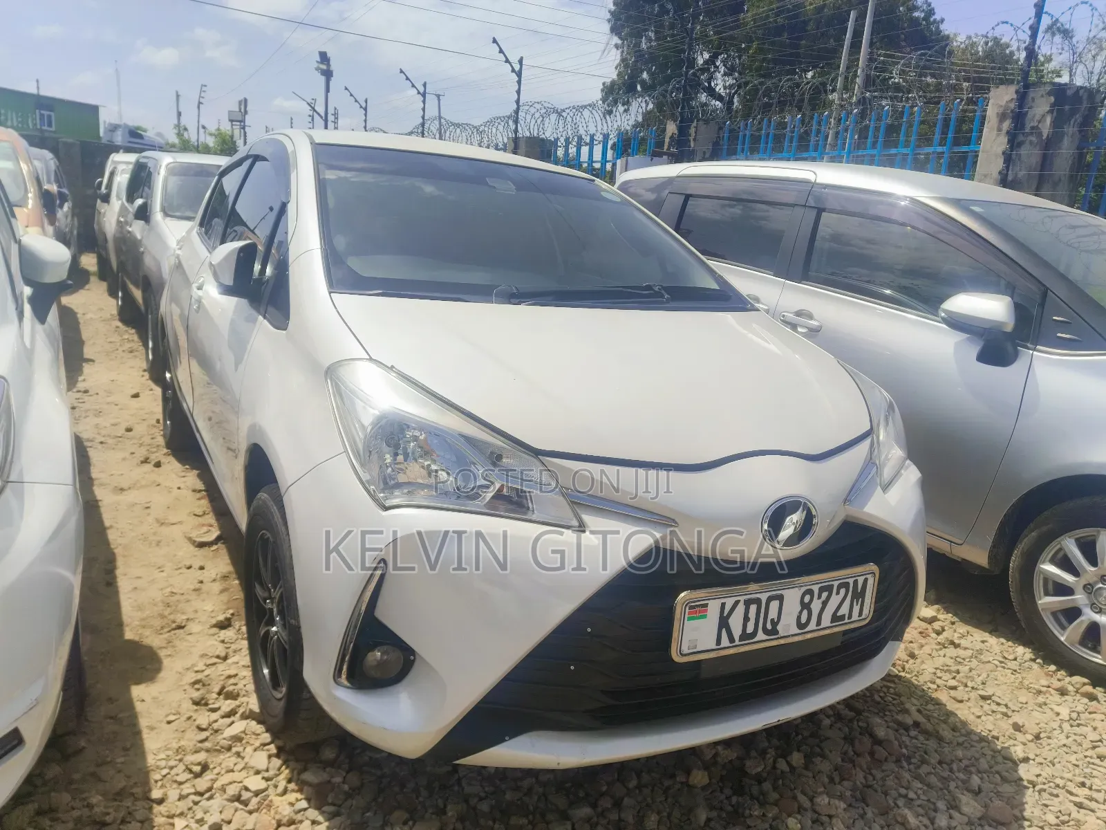 Toyota Vitz 2017 White