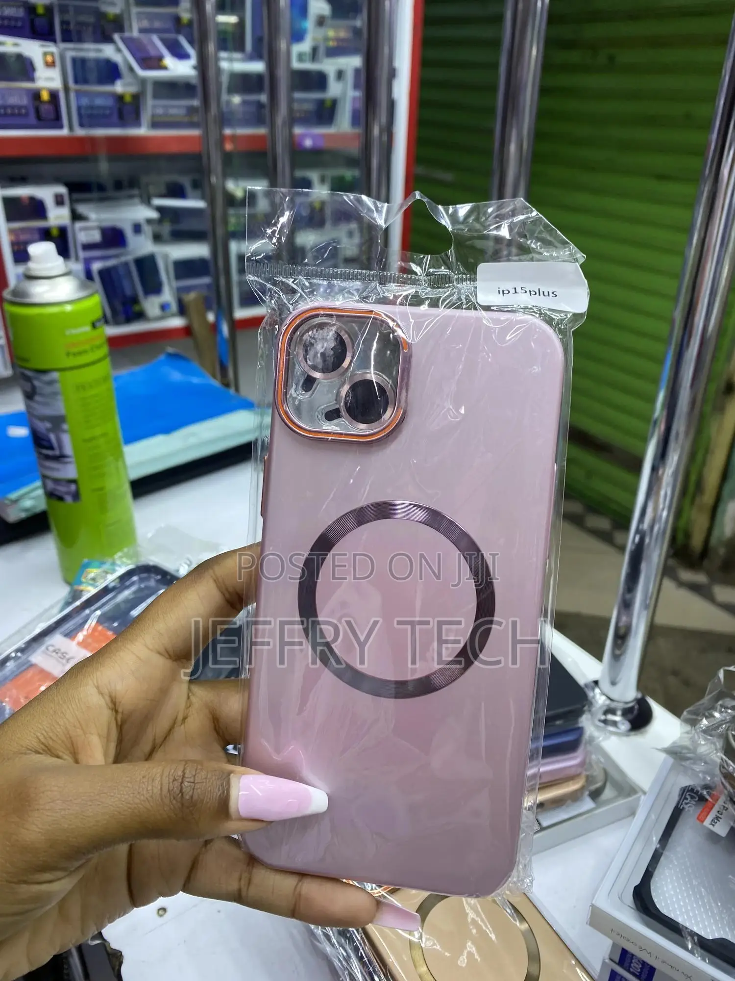 Supfine Magnetic for iPhone 15 Plus Case With Lense Protector