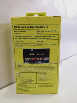 Onn. Google Tv Streaming Box