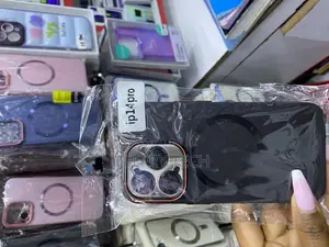 Caxxy Magnetic for iPhone 14 Pro Max Case With Lense Protector / Stand