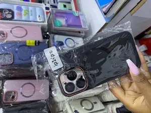 Caxxy Magnetic for iPhone 14 Pro Max Case With Lense Protector / Stand