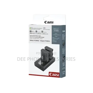 Caisi Lp E6 Kit 2batteries + Dual Charger