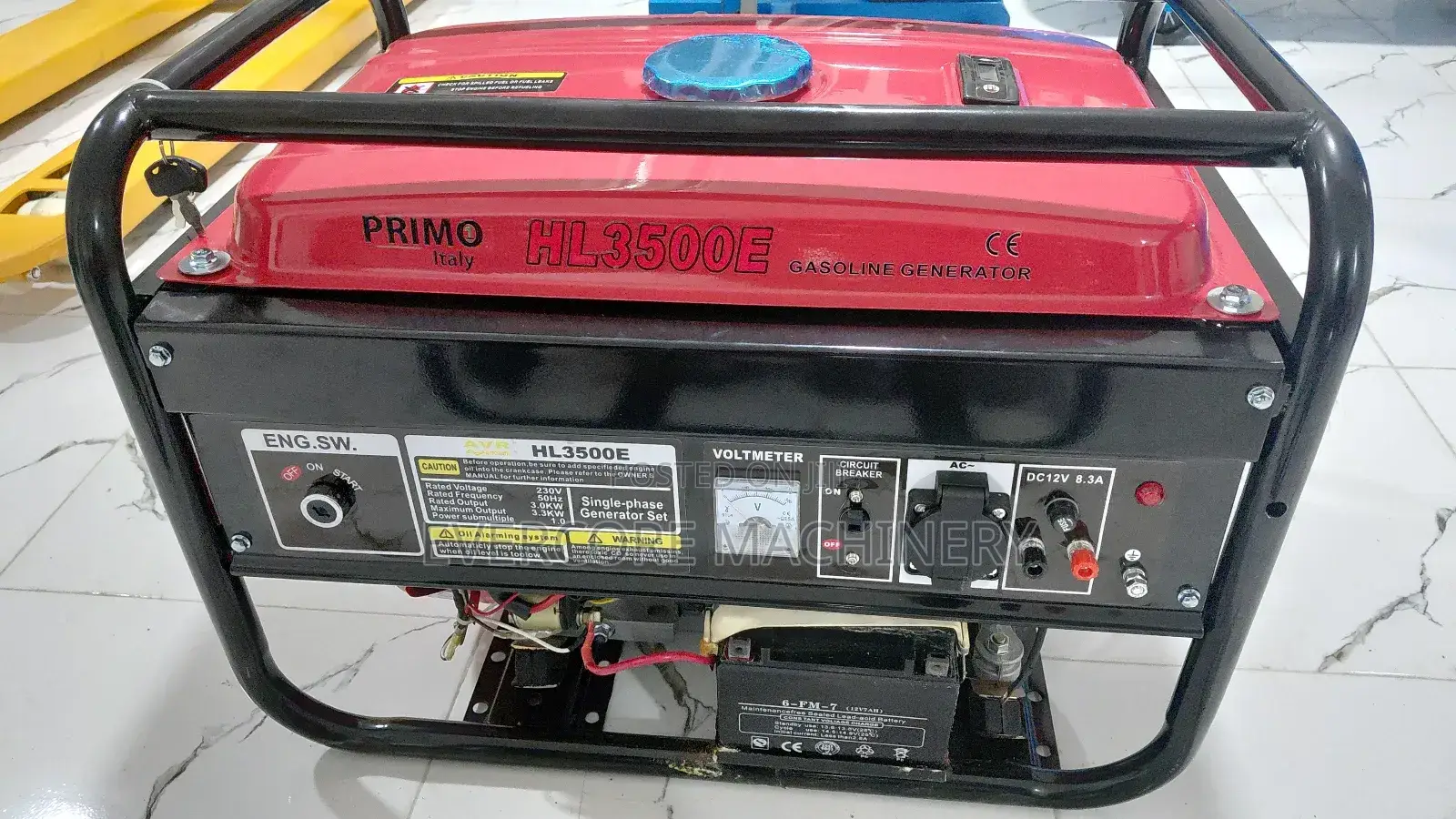 Primo Italy 3.5kva Petrol Generator Keystart.