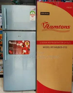 213litres Ramtons Fridge Double Fridge