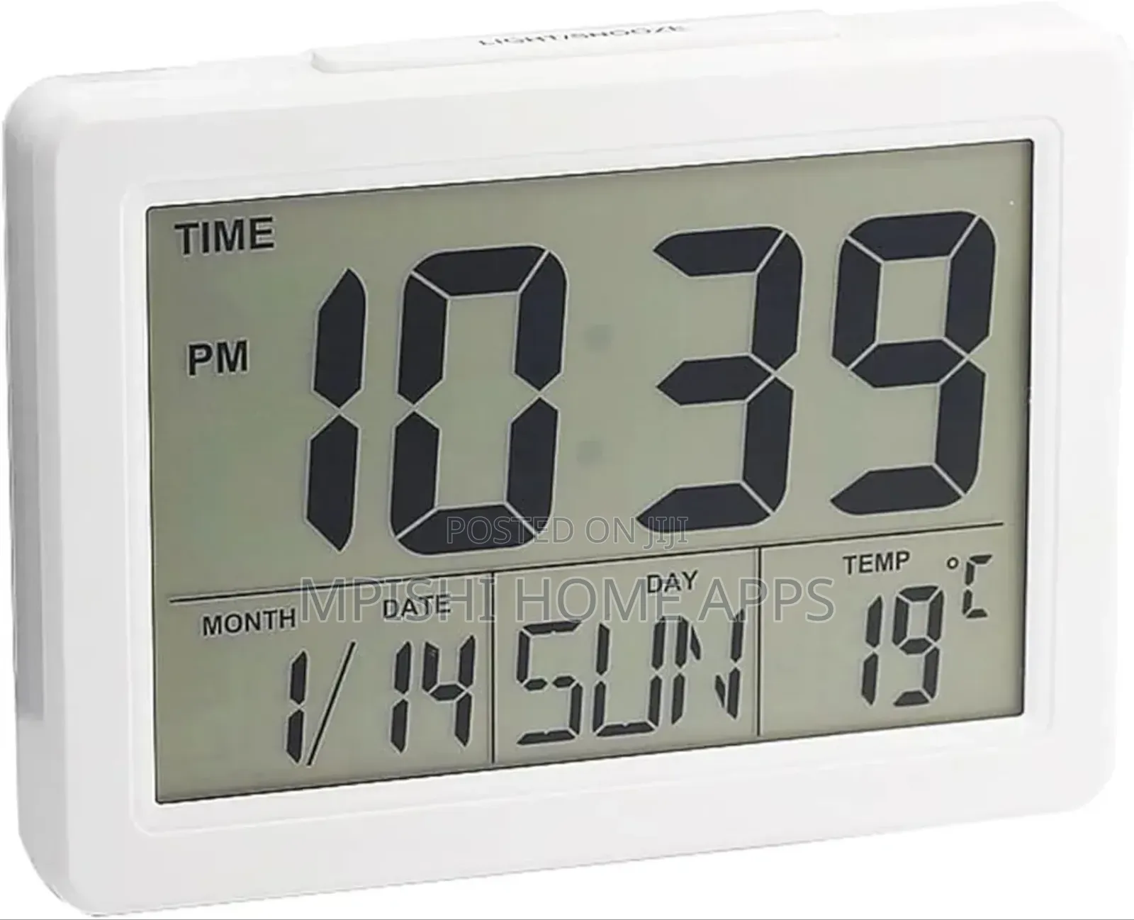 Digital Alarm Clock Calender