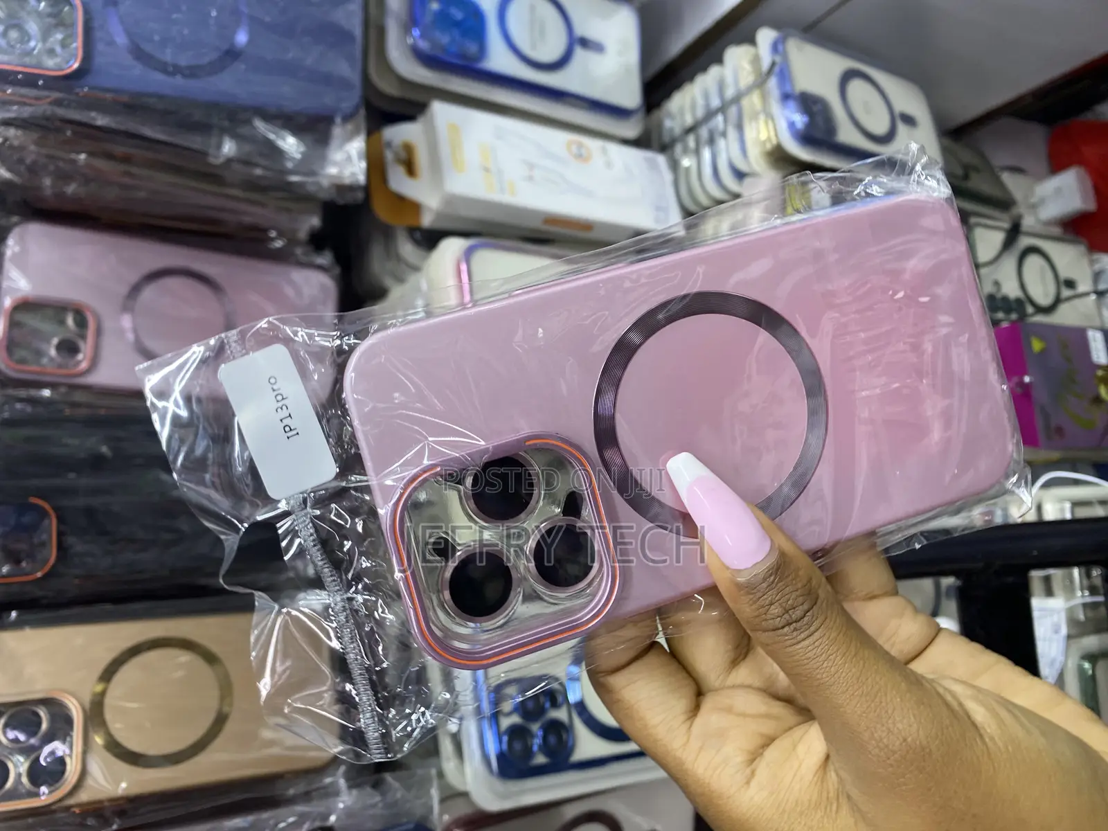 Hython Magnetic iPhone 13 Pro Max Case With Lense Protector /Stand