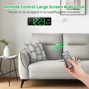 Led Digital Alarm Clock Large Display