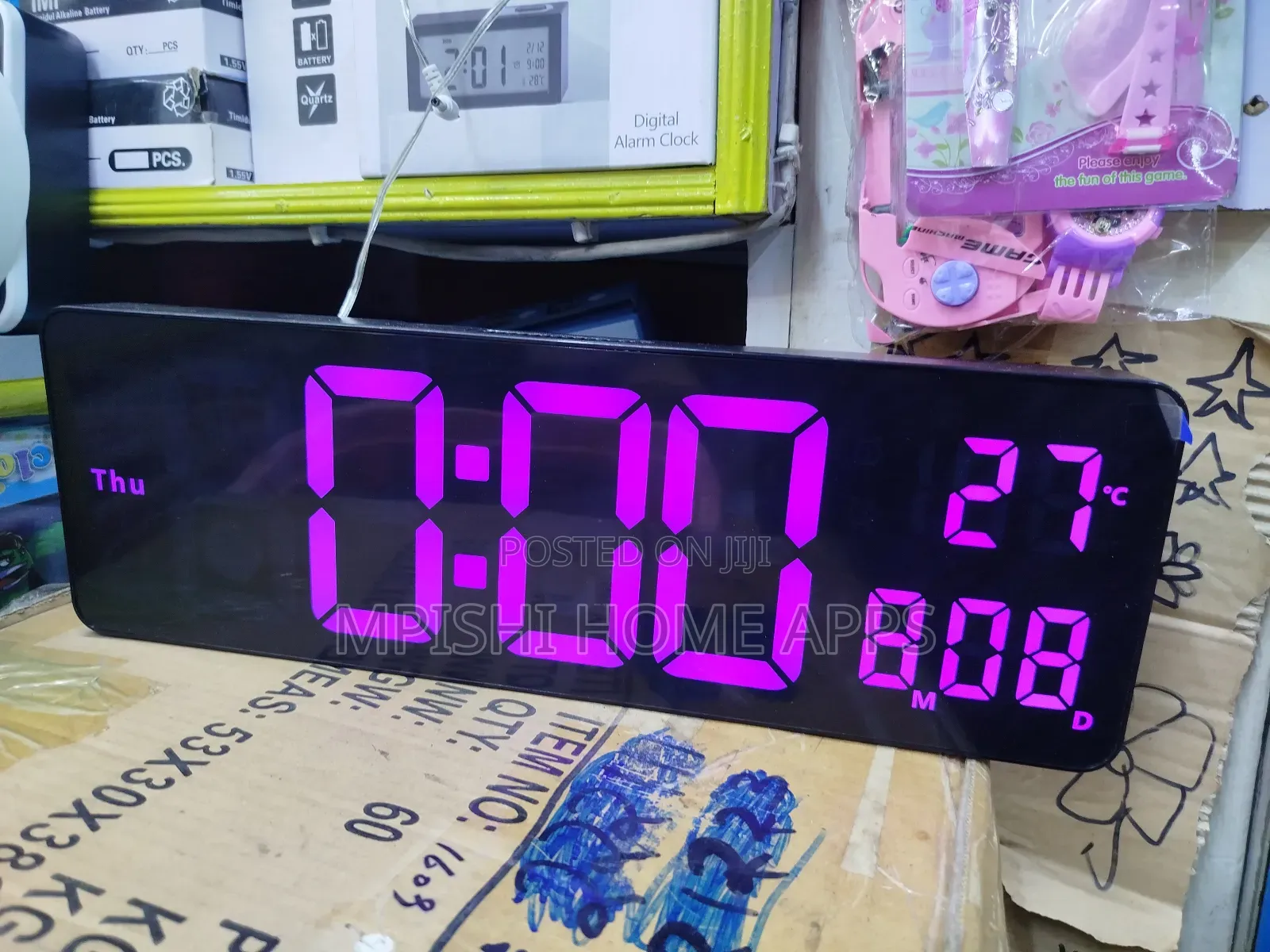 Led Digital Alarm Clock Large Display