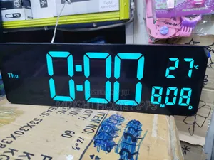 Led Digital Alarm Clock Large Display