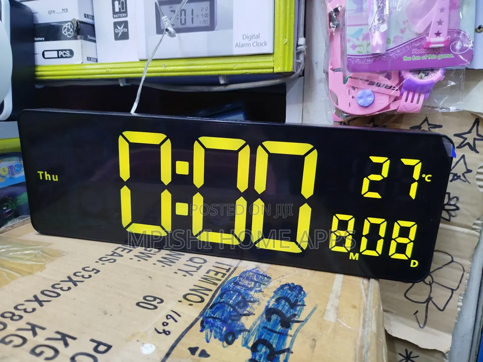Led Digital Alarm Clock Large Display