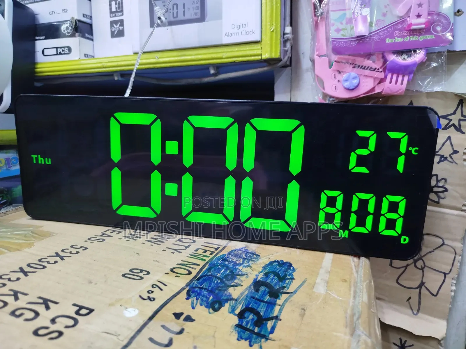 Led Digital Alarm Clock Large Display