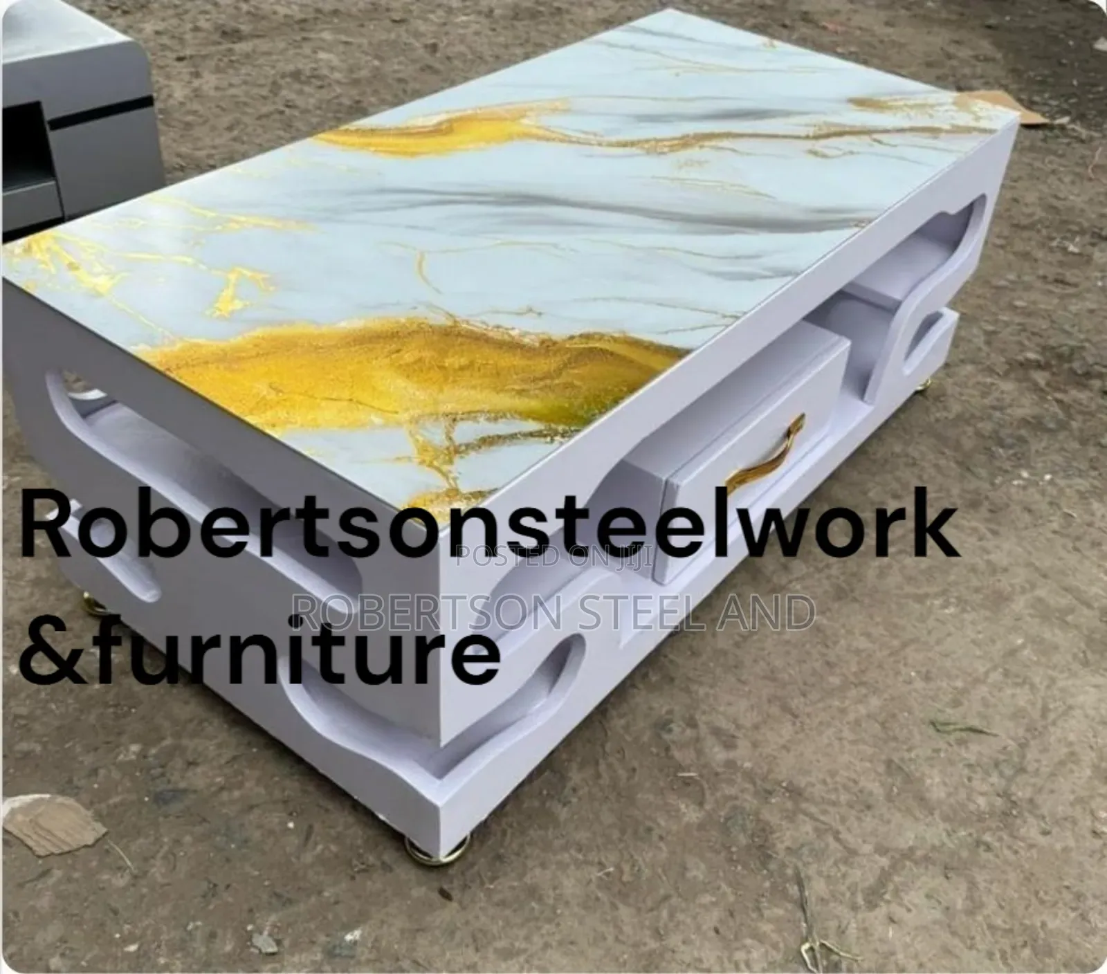 Coffee Table With Marble Top