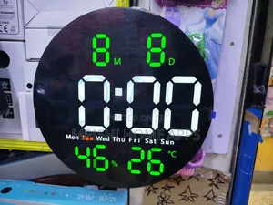 Led Round Digital Alarm Clock