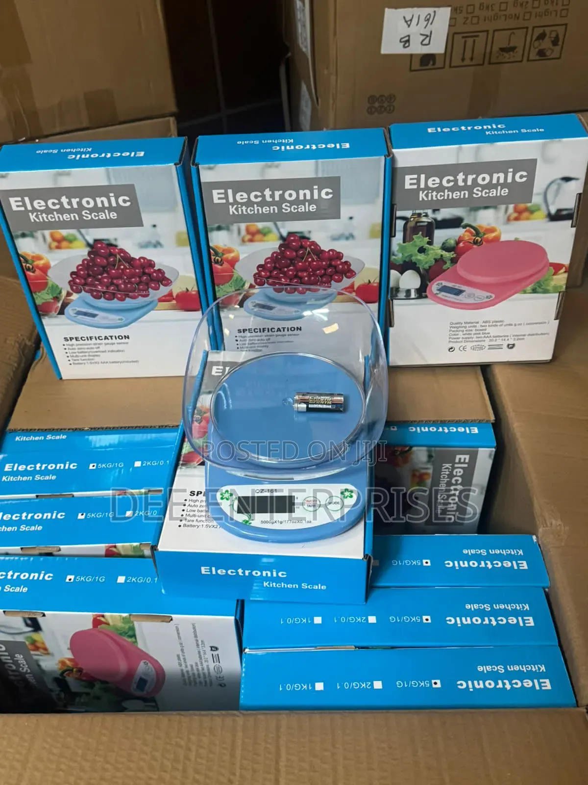 Electronic Kitchen Scale With Bowl